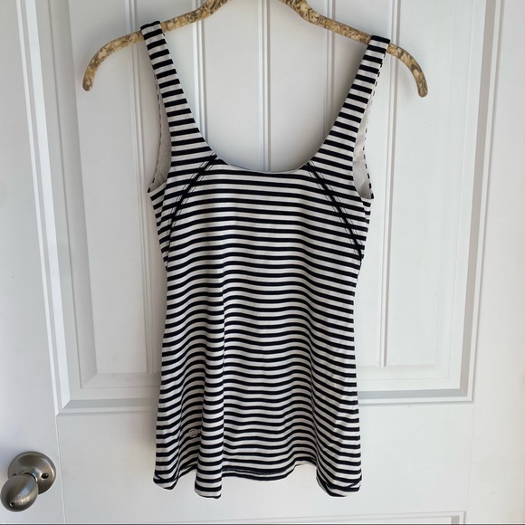 lululemon striped amala tank top size 4 - Picture 3 of 11